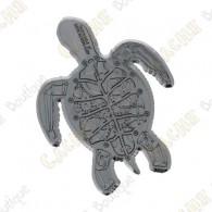 Géocoin "Steampunk Loggerhead " - Black Nickel