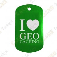 Traveler "I Love Geocaching" - Green