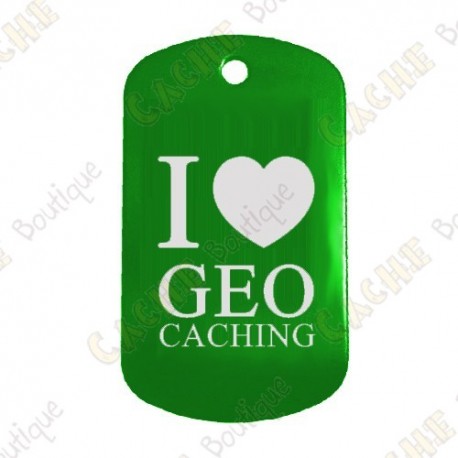 Traveler "I Love Geocaching" - Vert