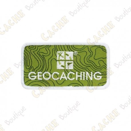 Patch Geocaching Groundspeak - Verde, Pequeno