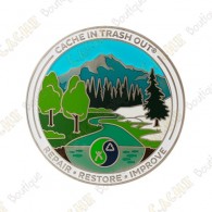 Geocoin "CITO - Repair * Restore * Improve"