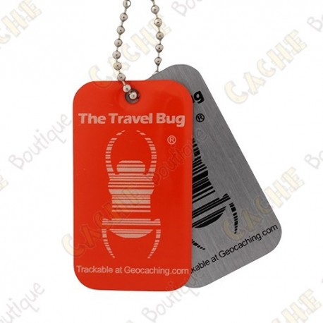 Travel bug QR - Laranja