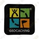 Patch Geocaching - Preto