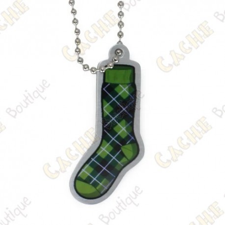Missing Sock Travel Tag - Argyle Sock